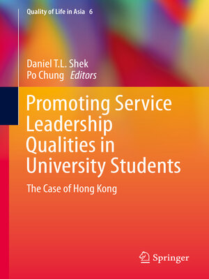 cover image of Promoting Service Leadership Qualities in University Students